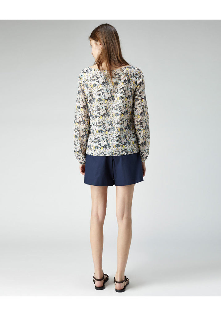 Printed Cotton Voile Shirt