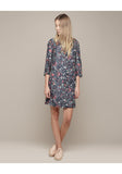 Printed Voile Shirtdress
