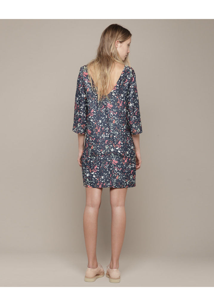 Printed Voile Shirtdress