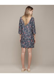 Printed Voile Shirtdress