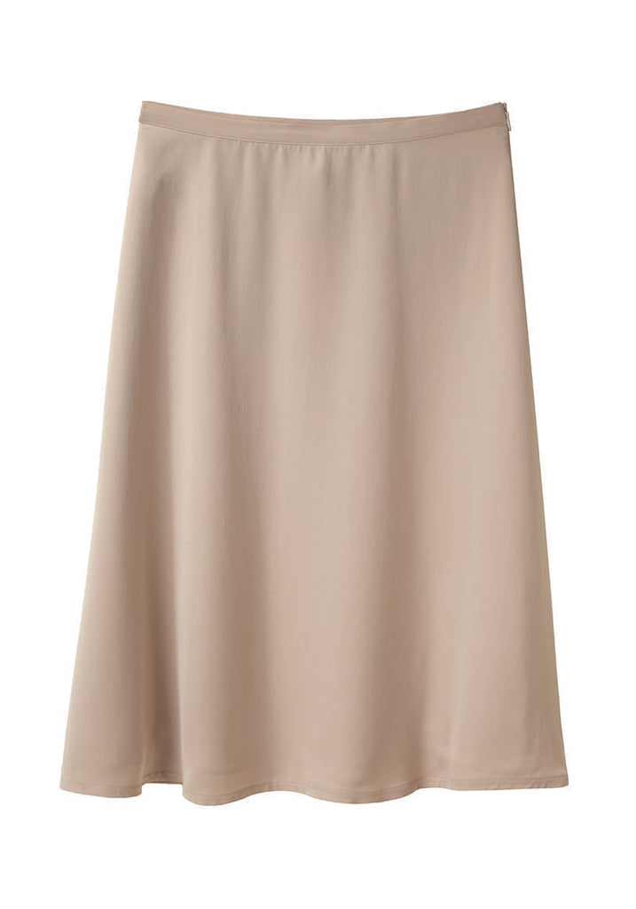 Satin Voile Skirt