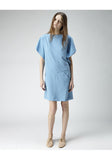 Short Sleeve Crepe Dress