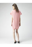 Short Sleeve Silk Dress