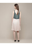 Sleeveless Satin Dress