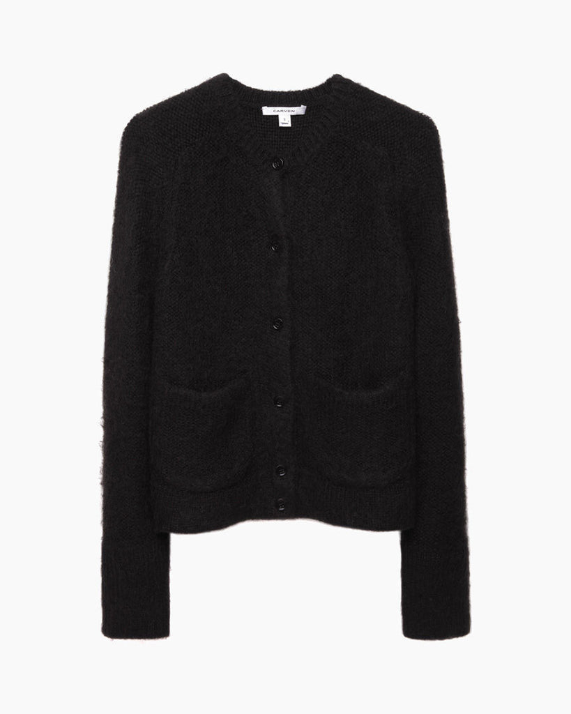 Brushed Knit Cardigan