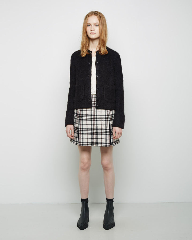 Brushed Knit Cardigan