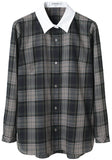 Collared Plaid Shirt