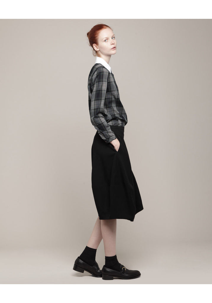 Collared Plaid Shirt