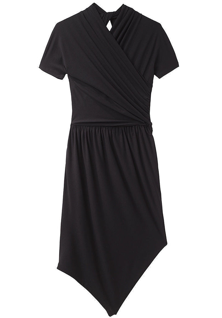 Draped Jersey Dress
