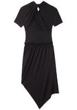 Draped Jersey Dress
