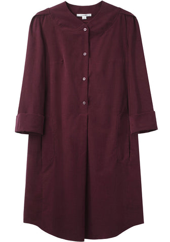 Dress with Stitch Collar
