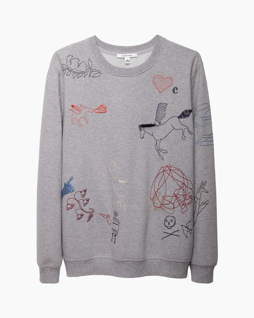 Embroidered Sweatshirt