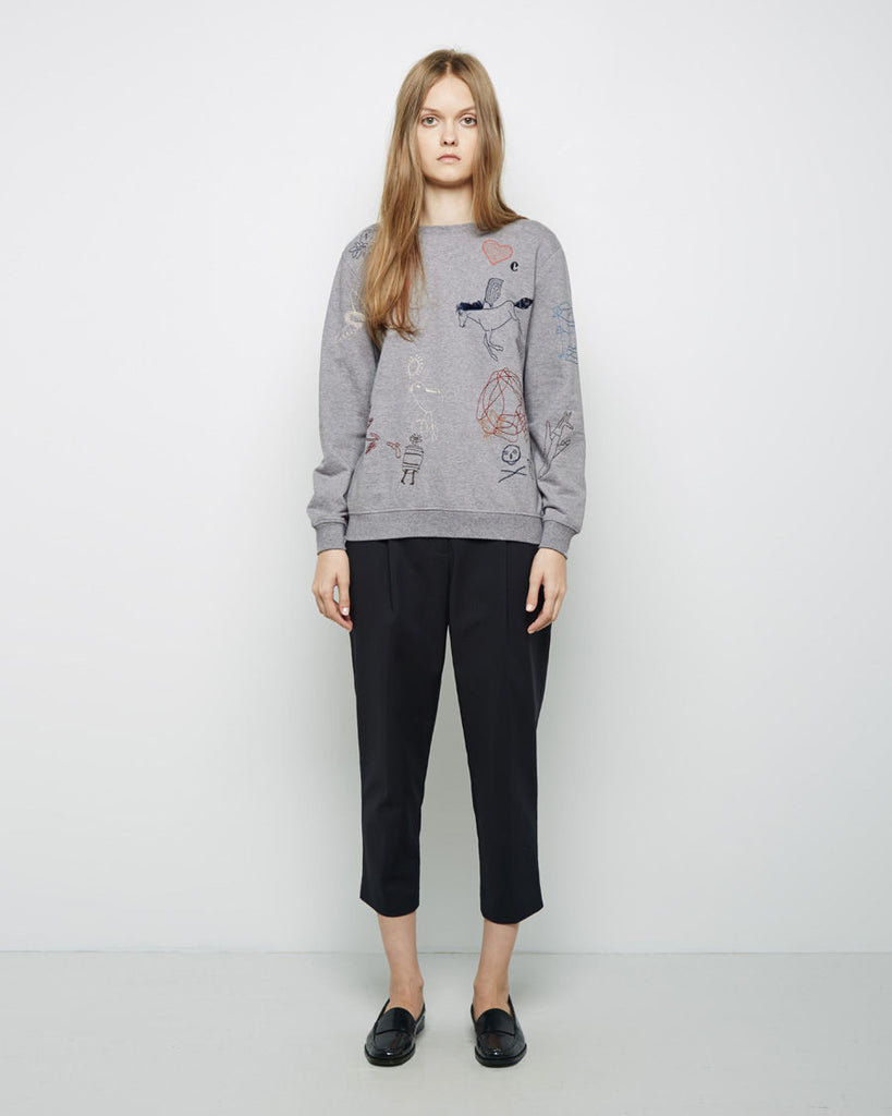 Embroidered Sweatshirt