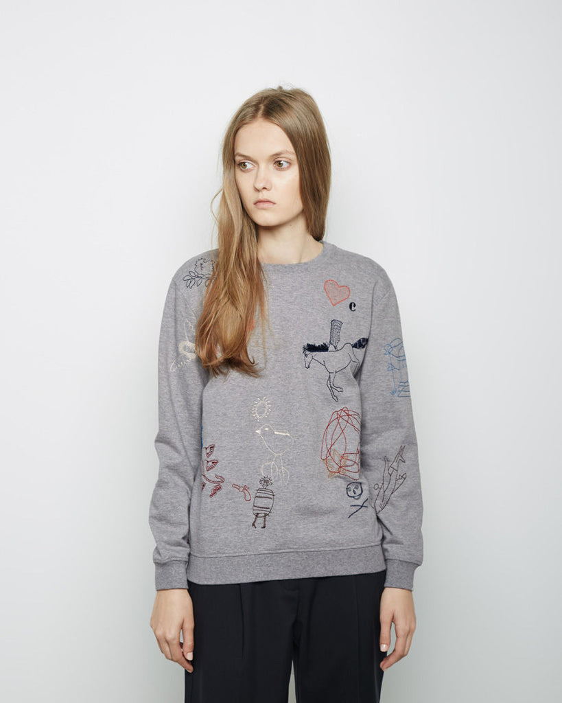 Embroidered Sweatshirt