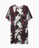 Floral Printed T-Shirt Dress