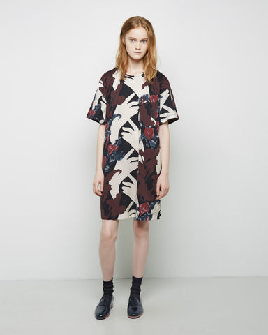 Floral Printed T-Shirt Dress
