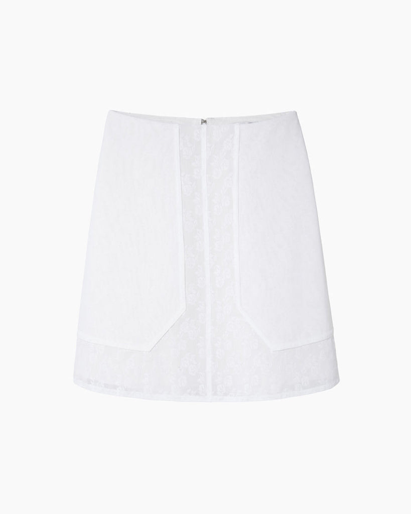 Lace A-Line Skirt