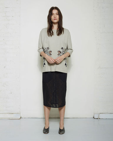 Lace Pencil Skirt