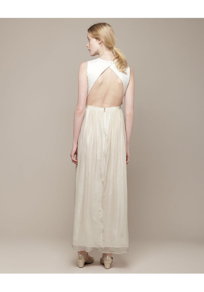 Long Open Back Dress