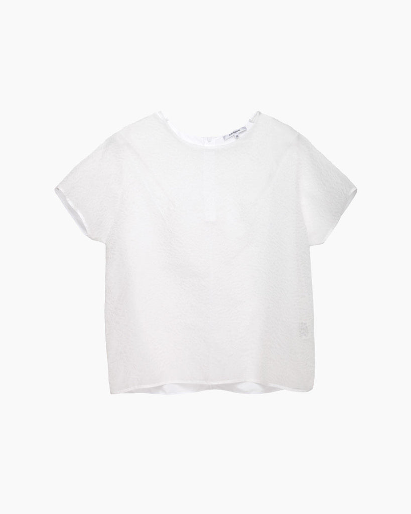 Organza Jacquard Top