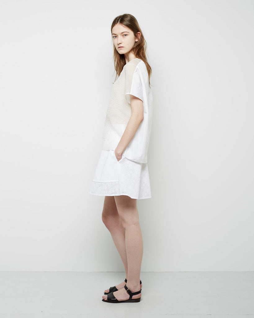 Organza Jacquard Top