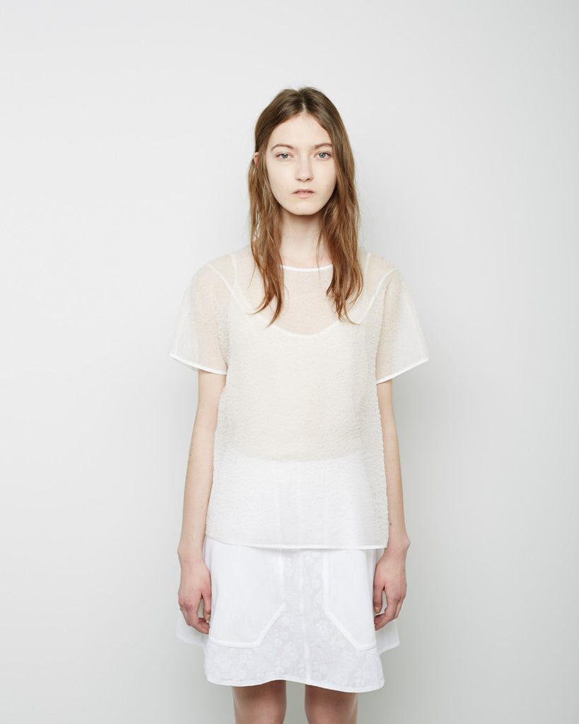 Organza Jacquard Top