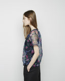 Sheer Floral Top