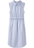 Sleeveless Oxford Dress