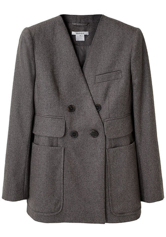 Tailored Flannel Jacket