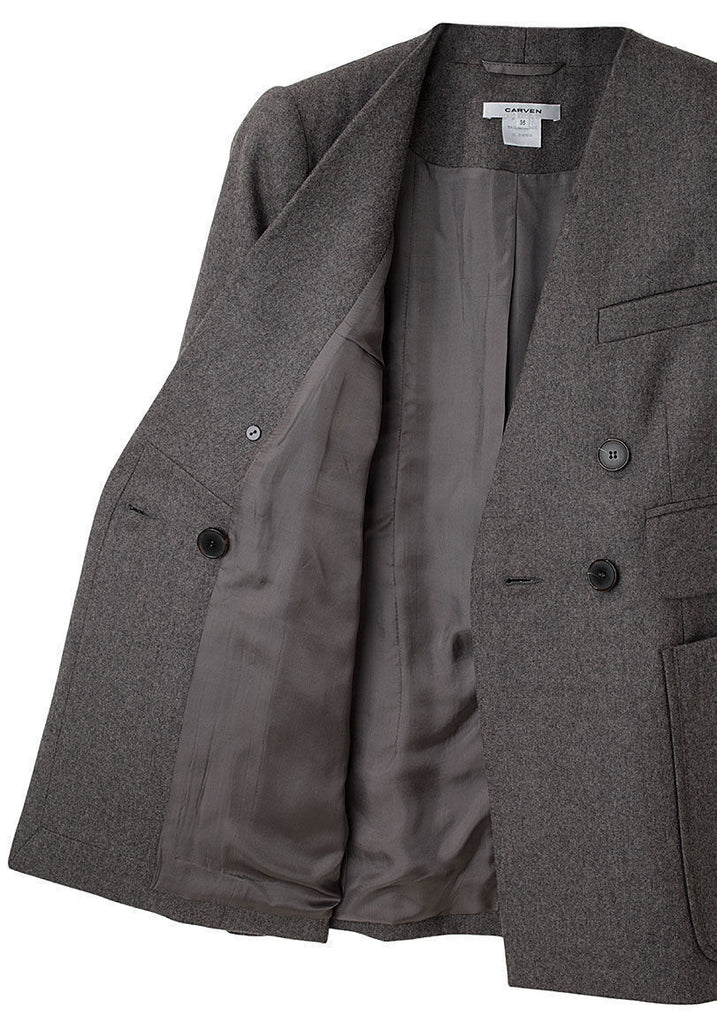 Tailored Flannel Jacket