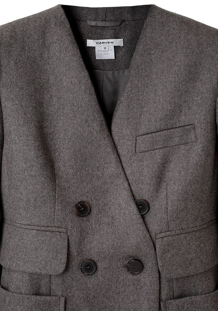 Tailored Flannel Jacket