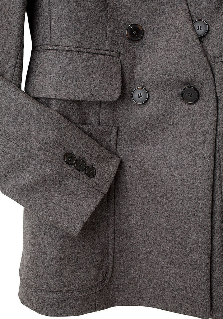 Tailored Flannel Jacket