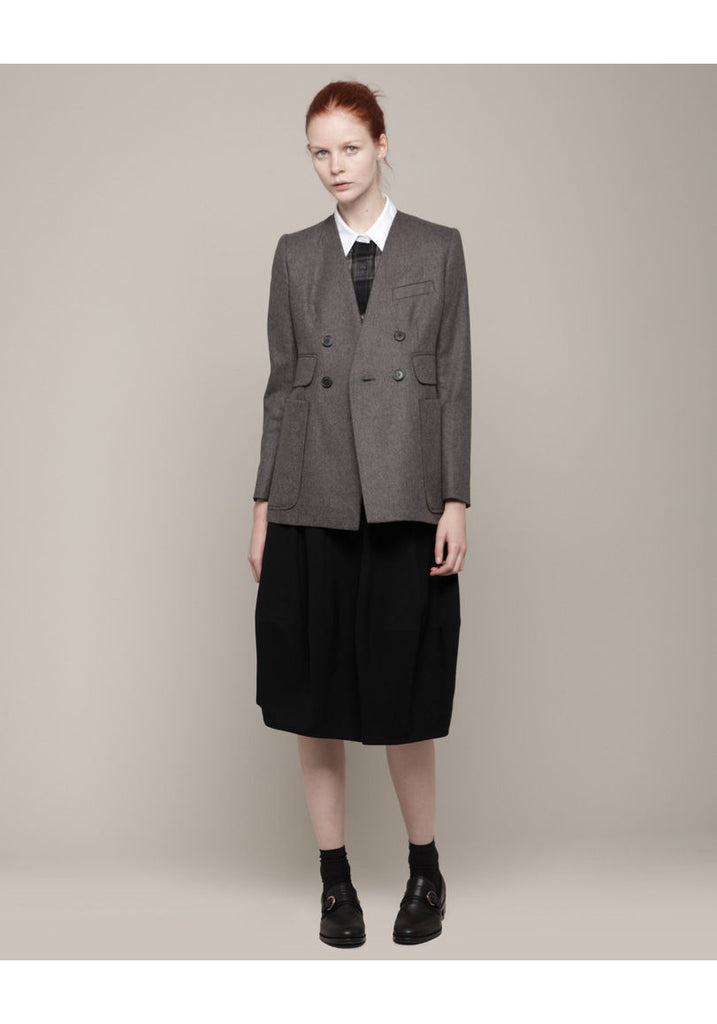 Tailored Flannel Jacket