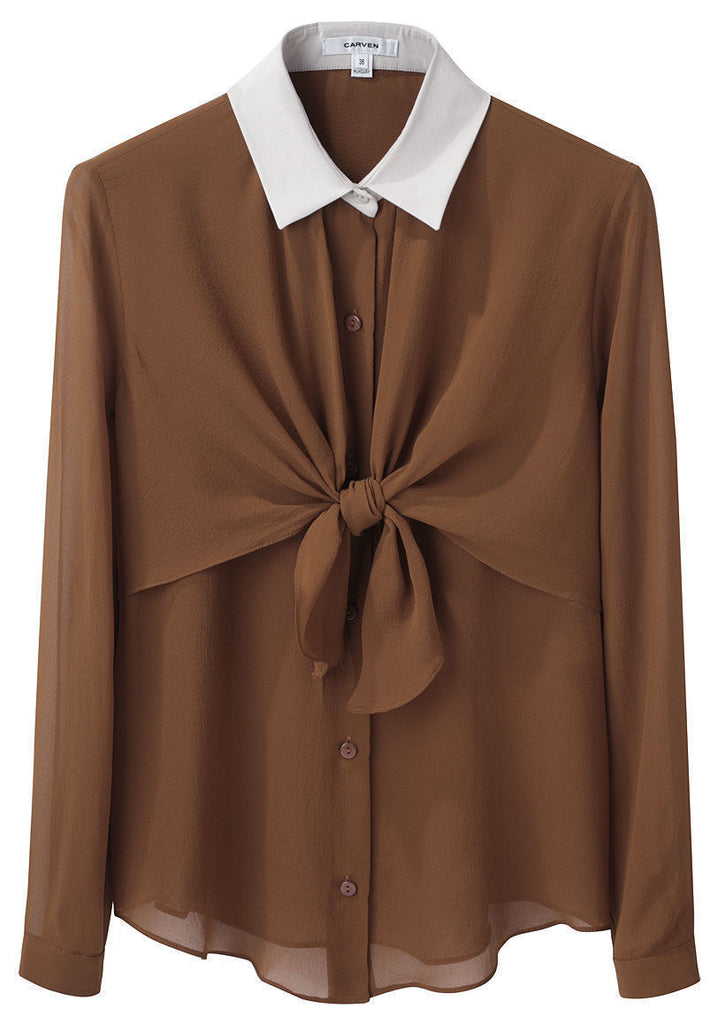 Tie Front Blouse