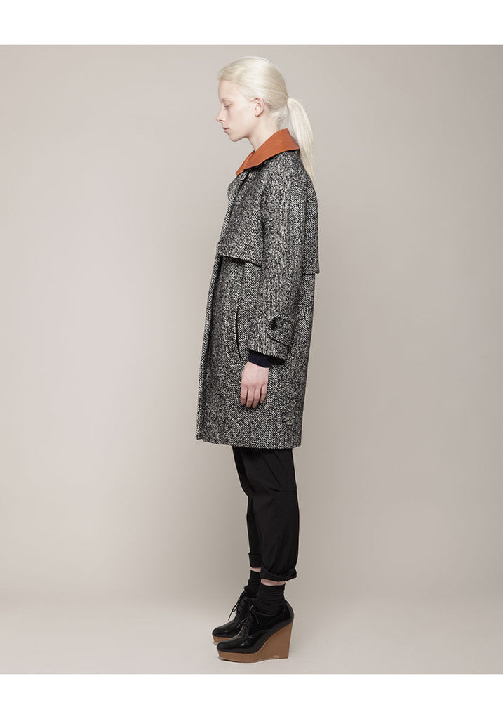 Tweed Cape Coat