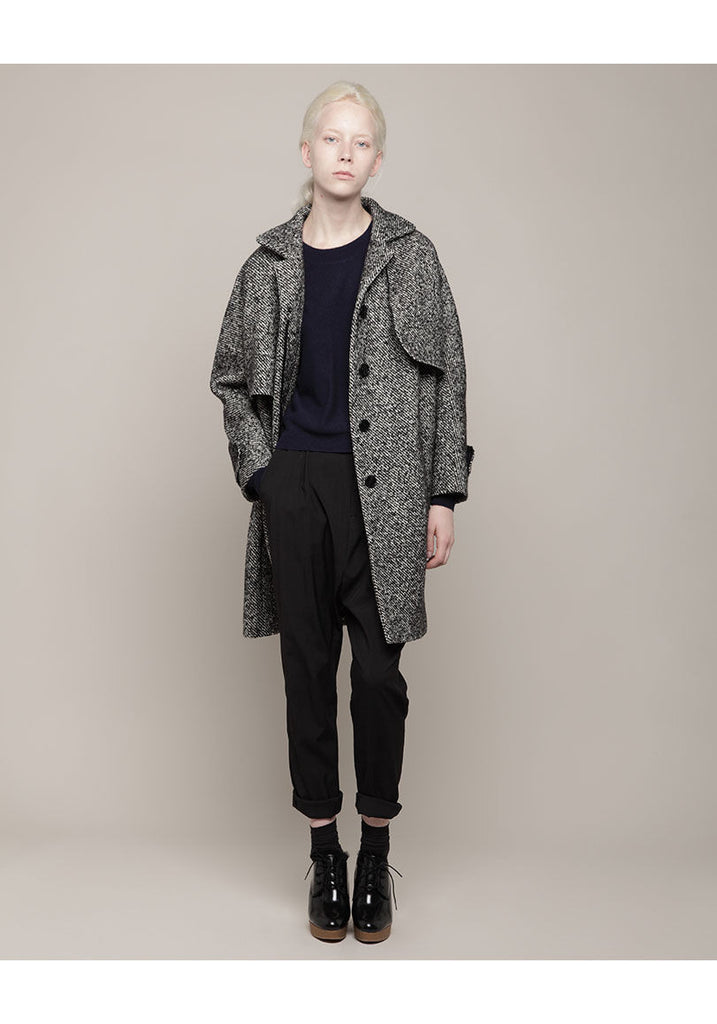 Tweed Cape Coat