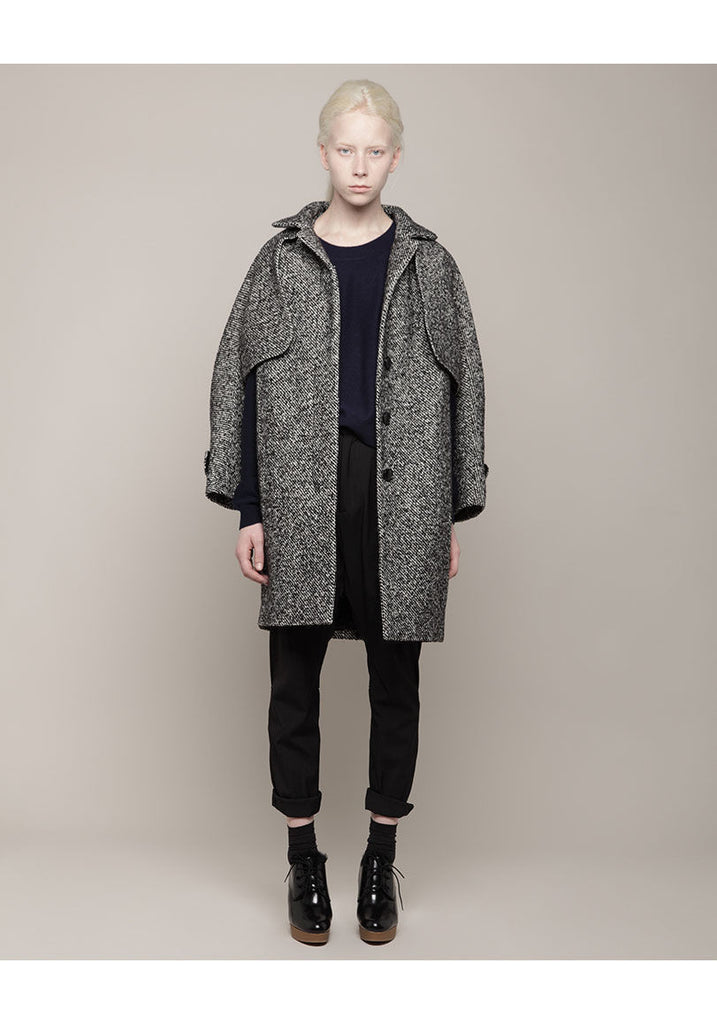 Tweed Cape Coat