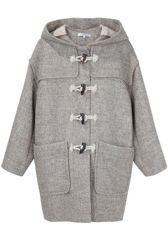 Tweed Toggle Coat