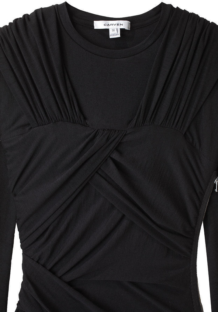 Wrapped Jersey Dress