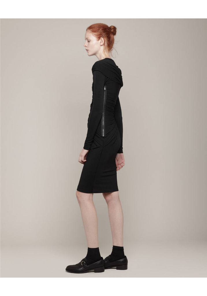 Wrapped Jersey Dress