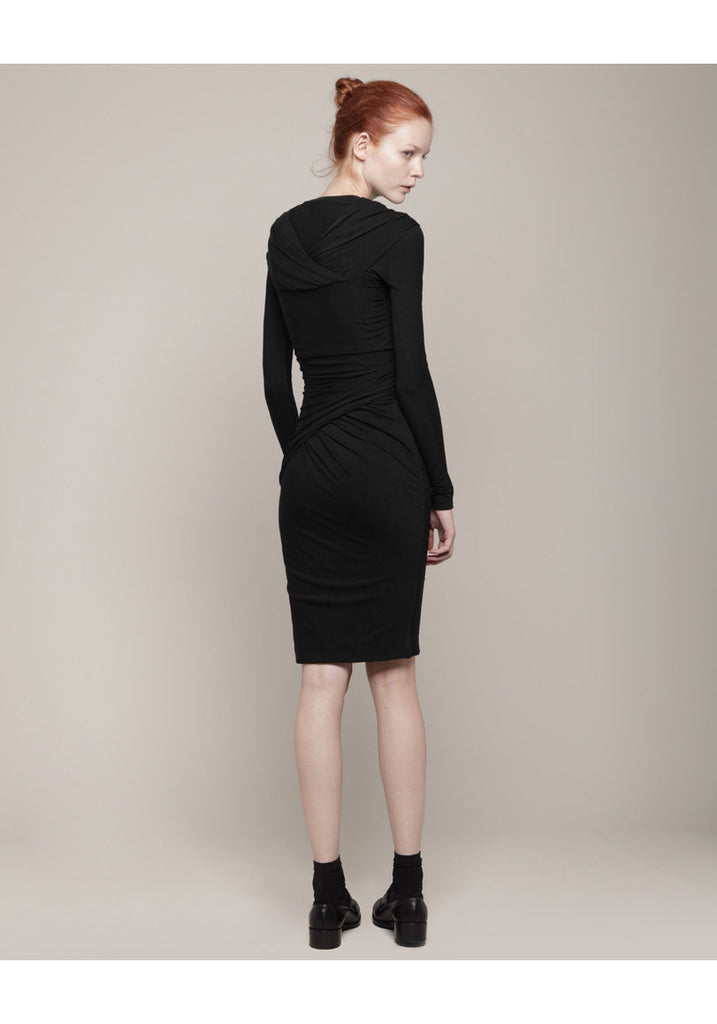 Wrapped Jersey Dress
