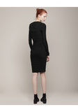 Wrapped Jersey Dress