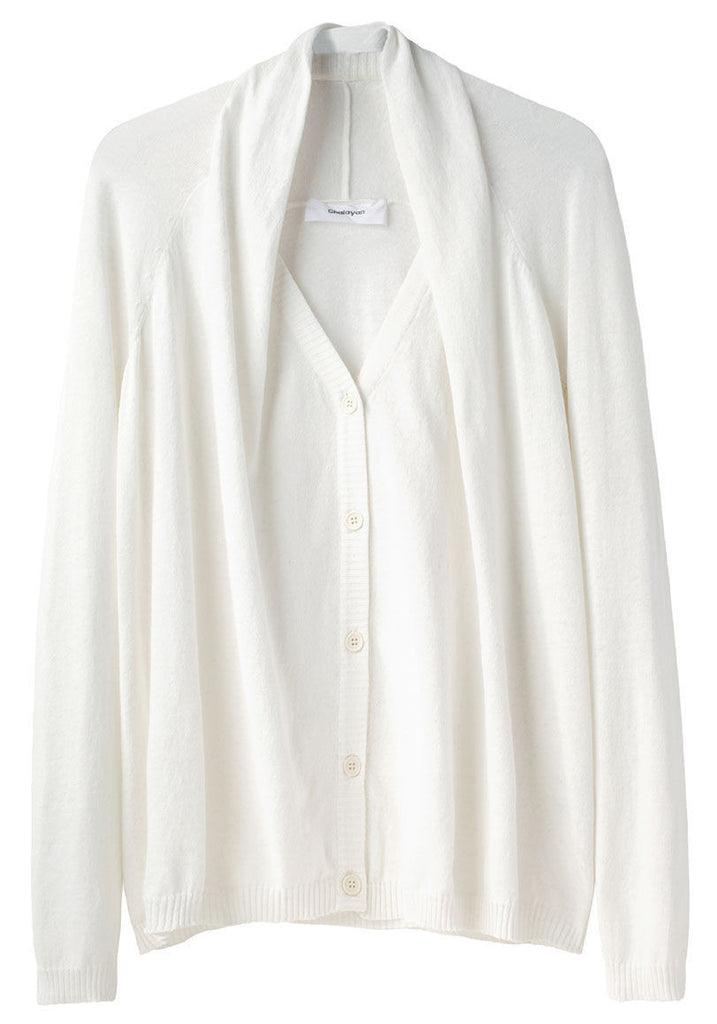Drape Neck Cardigan