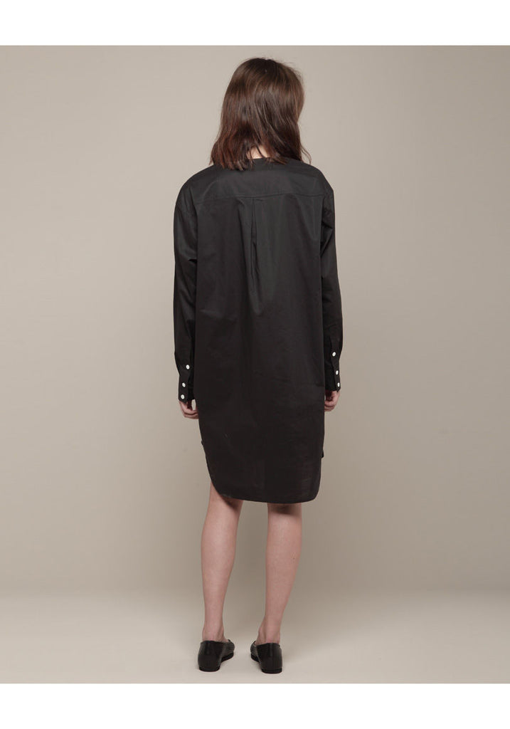 Oversized V-Neck Shirtdress