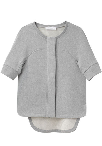 Zip Front Sweat Top
