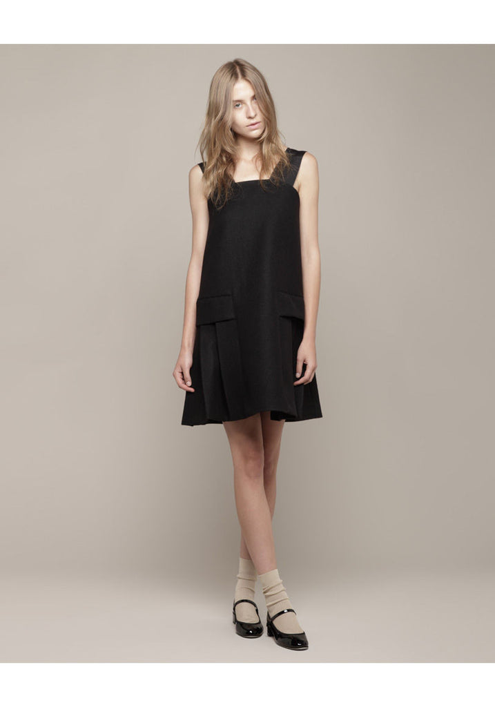 Carole Dress with Pleats