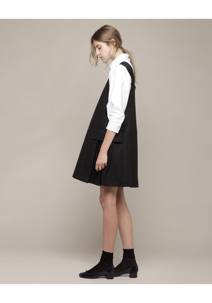 Carole Dress with Pleats