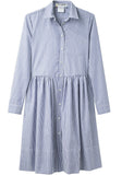 Colombine Striped Shirtdress