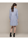 Colombine Striped Shirtdress