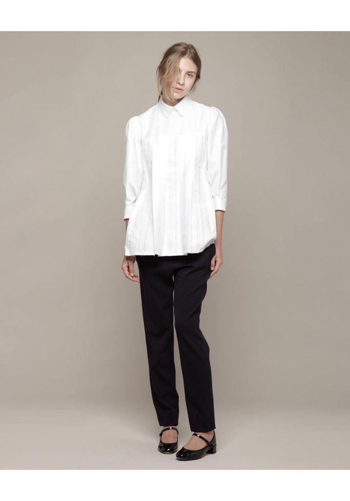 Eva 70 Top with Pleats